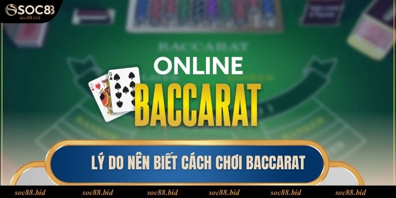 Chia Sẻ Cách chơi Baccarat thắng lớn cho hội viên SOC88 Một số lợi ích khi biết cách chơi Baccarat hiệu quả