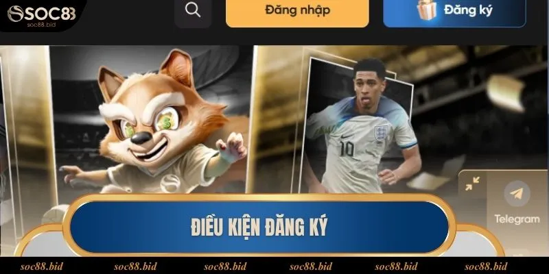 Đăng Ký Soc88 - Chỉ Điểm Cho Hội Viên Mới Tạo Tài Khoản Các yêu cầu để tạo tài khoản Soc88