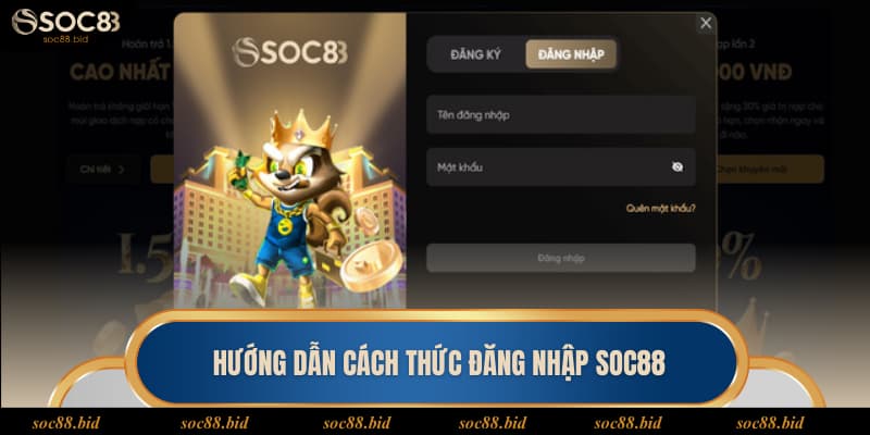 Đăng Nhập Soc88 Nhanh Chóng Chỉ Qua Vài Bước 2025 Quy trình đăng nhập chỉ qua vài bước