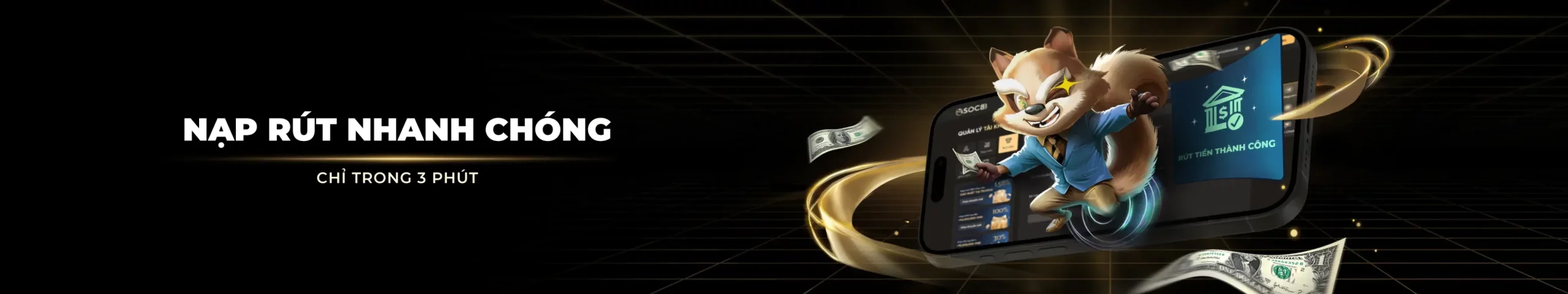 SOC88 Nạp Rút Nhanh Nhất Thị Trường