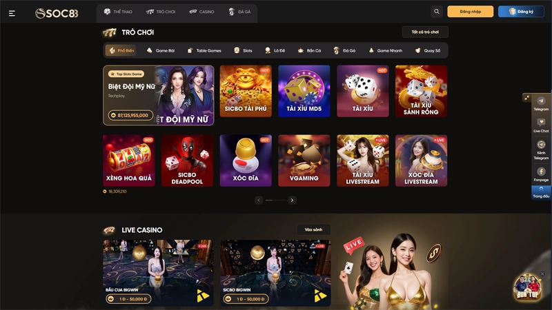 SOC88 - Link Soc88 com Cá Cược Thể Thao, Live Casino T12/2025 Đặc Điểm Nổi Bật Của SOC88
